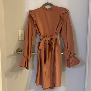 Shein Maternity Dress, Size S/size 4, dark blush